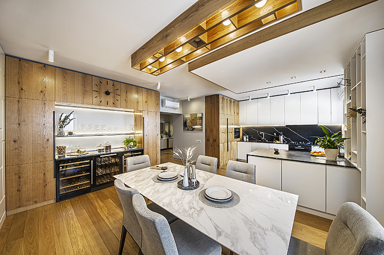 Фасад из шпона Шервуд